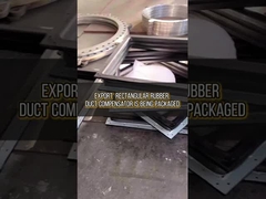 การเชื่อมต่อ Flange การเชื่อมต่อยางไม่โลหะสําหรับการเชื่อมต่ออากาศร้อน ประเภทและสื่อที่ใช้ได้