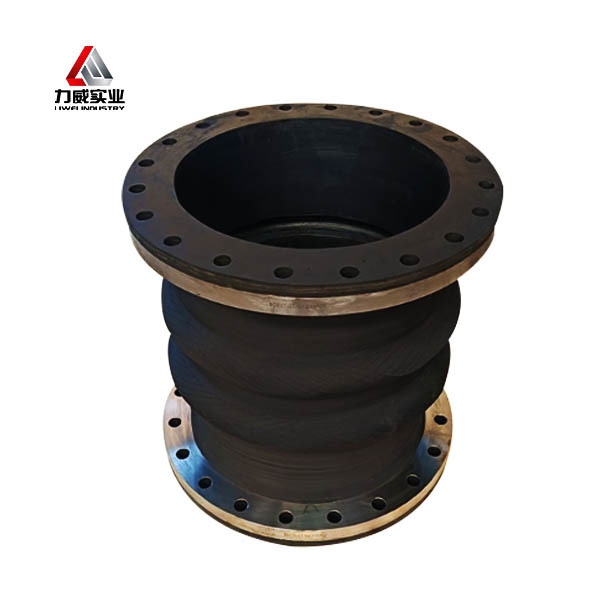 Double-ball Rubber Flexible Connector With Flange Connection Utilizes ...