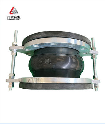 ป้องกันการสั่นสะเทือนด้วย DN15-DN4000 Single Sphere Flexible Rubber Joint การปรับแต่ง