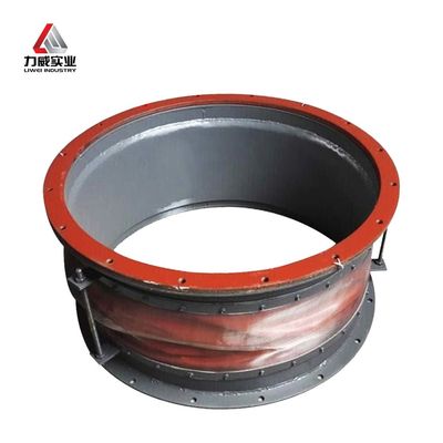 SS316 วัสดุ Flange เครื่องชดเชยผ้าไม่โลหะสําหรับการขยายความร้อนและการหดตัวในสายท่อ Connect