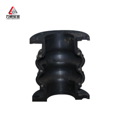 ASME Double Ball Flexible Rubber Expansion Joint Flanged Expansion Bellows DN350 PN6 สายพัดลมแบบยืดหยุ่น