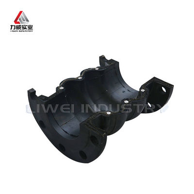 2 นิ้ว 1 นิ้ว ดับเบิ้ลกลมยางยืดหยุ่นต่อสําหรับเชื่อมต่อท่อไร้รอย