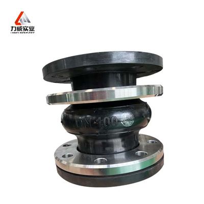 ความทนทานต่อการกัดกร่อนที่ดีเยี่ยม ANSI Flange Standard Single Ball Rubber Joint