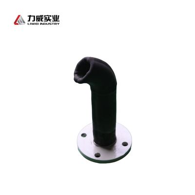 ท่อบุยางทนทานต่อการเสียดสีสูง พร้อมความยาวที่ปรับแต่งได้ในเทคโนโลยีท่อเหล็ก พร้อมบุยางทั้งด้านในและด้านนอก