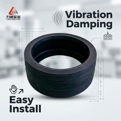 สายต่อยางยืดหยุ่นกลมเดียว