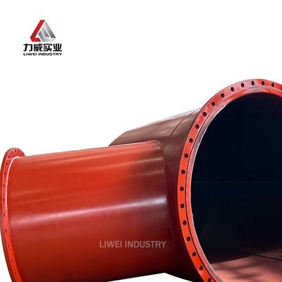 ท่อเย็บยางเหล็กคาร์บอนทนต่อการบด ท่อเย็บยาง ASTM DIN JIS ความดันอุณหภูมิสูง DN25 ถึง DN1200